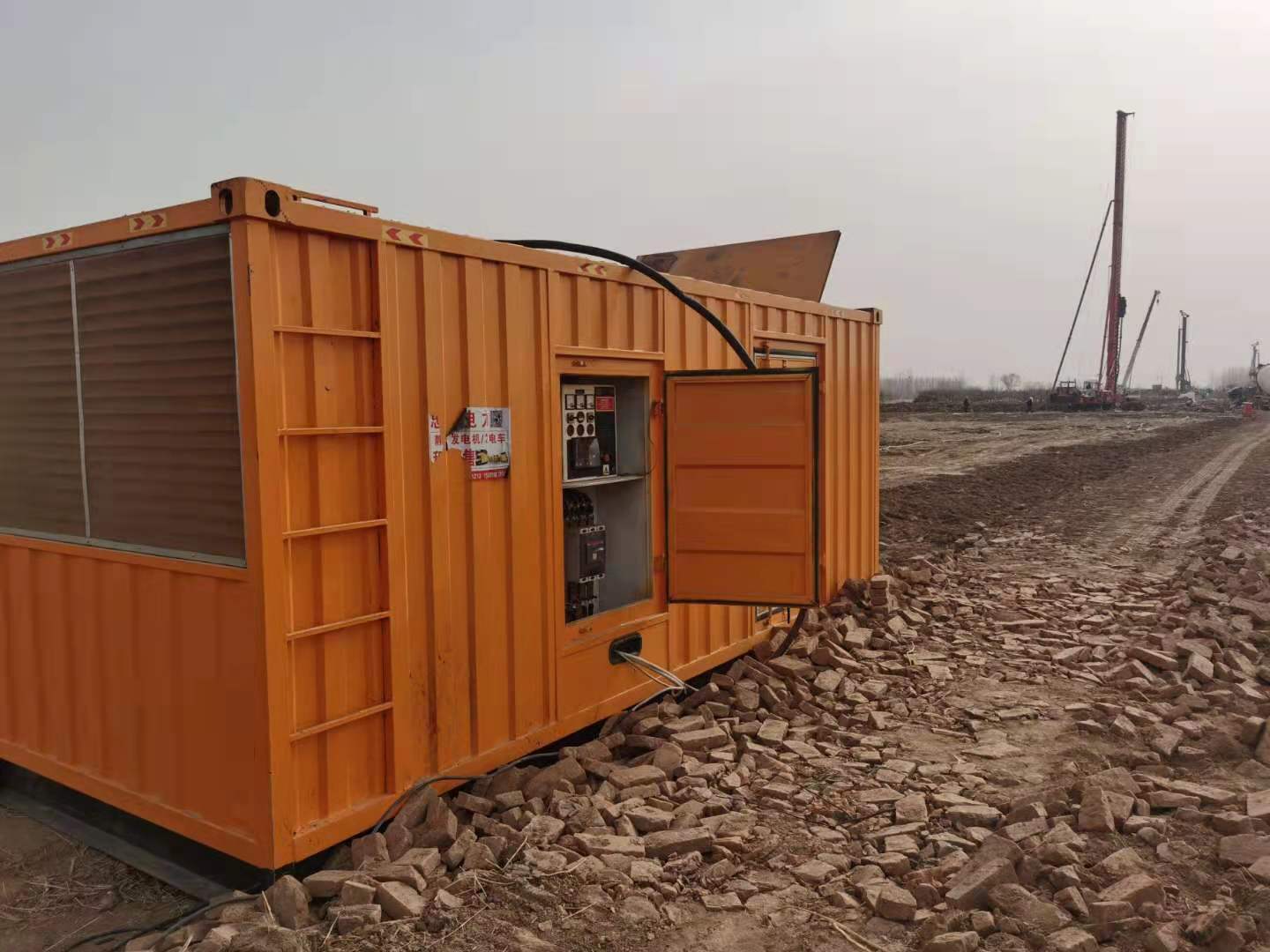 皋兰发电车租赁-柴油发电机组的安装须知