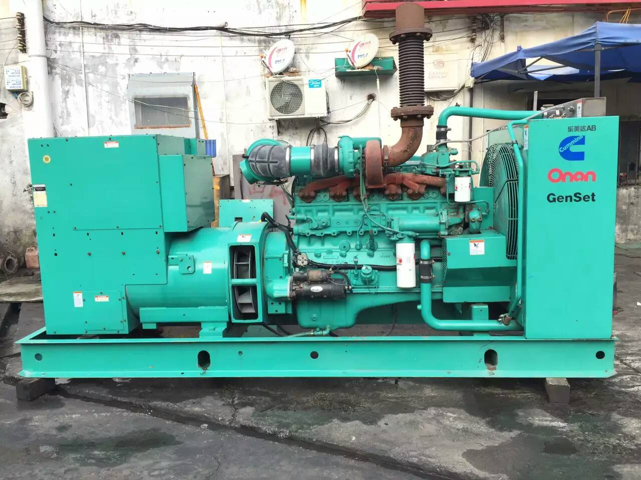 皋兰租赁发电机-柴油发电机不正常冒烟的原因