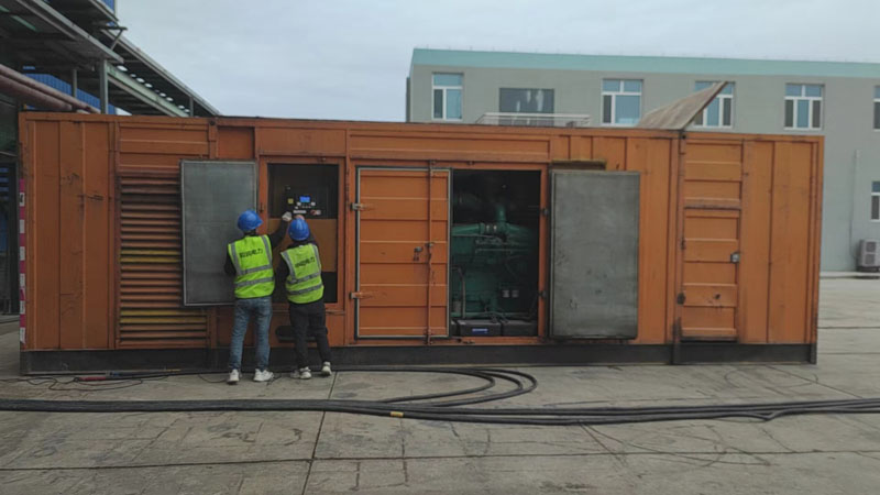 皋兰如何检查柴油发电机组的机油油位？